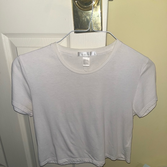 SWS Essentials Tops - SWS Essentials Women’s Medium White Cropped Top